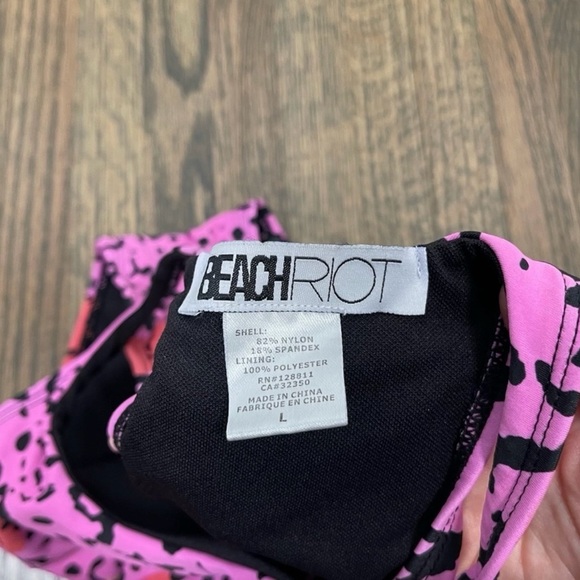 Pink Leopard Print Bikini Set - Picture 4 of 4